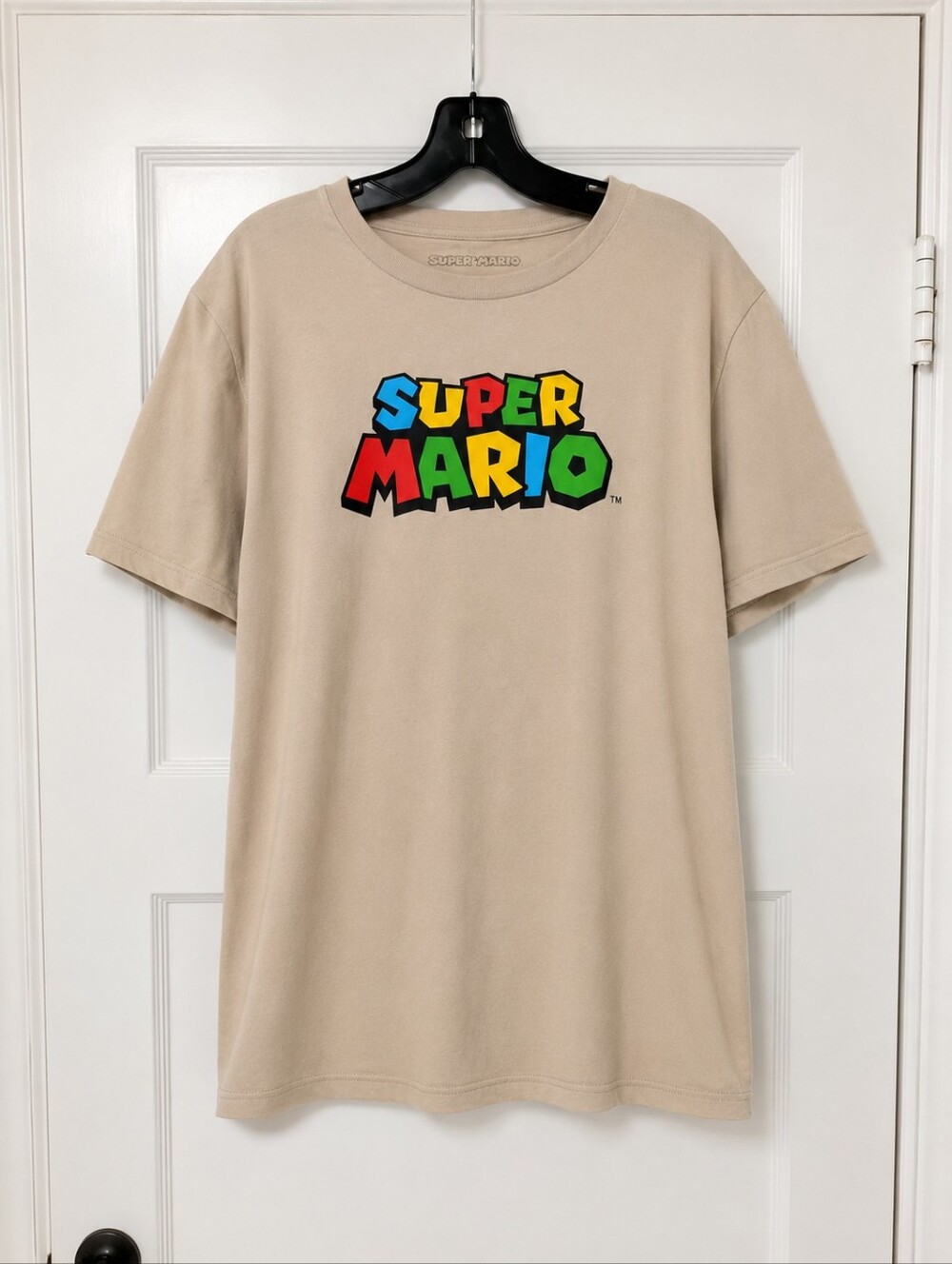 Super Mario Bros Graphic Gamer Nostalgia Core 90s Vintage Skater Wear Size Large